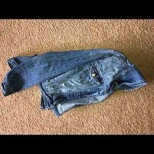Short jean jacket